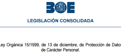 Adaptación a la LOPD (Ley Orgánica de Protección de Datos de Carácter Personal) Adaptación a la LOPD (Ley Orgánica de Protección de Datos de Carácter Personal)