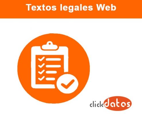 Textos legales para una página web Textos legales para una página web